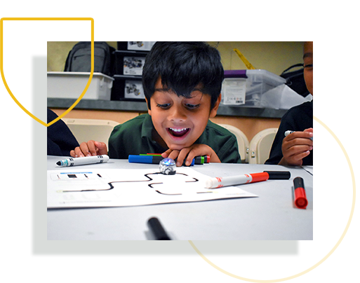 montessori elementary school student